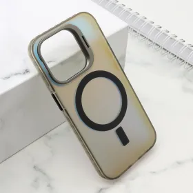 Futrola - maska SHINE MagSafe za iPhone 15 Pro (6.1) siva (MS).