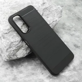 Silikonska futrola - maska BRUSHED za Samsung A057 Galaxy A05s crna (MS).