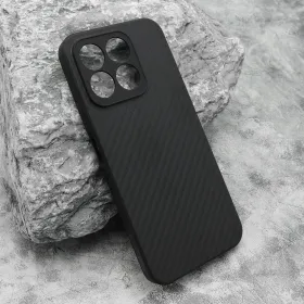 Silikonska futrola - maska CARBON LIGHT za Huawei Honor X8c crna (MS).