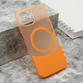 Futrola - maska PUZZLE za iPhone 15 (6.1) narandzasta (MS).