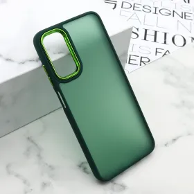 Futrola - maska SHINING CAMERA za Samsung A057 Galaxy A05s zelena (MS).