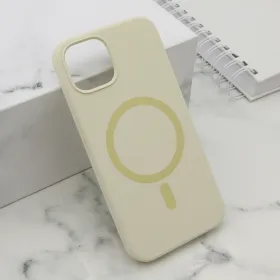 Futrola - maska PURE MagSafe za iPhone 15 (6.1) zuta (MS).