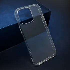 Silikonska futrola - maska CLEAR STRONG za iPhone 15 Pro Max (6.7) providna (MS).