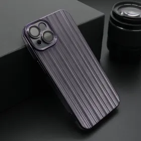 Futrola - maska SHINING LINE za iPhone 14 (6.1) ljubicasta (MS).