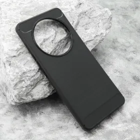 Silikonska futrola - maska BRUSHED za Huawei Honor Magic 6 lite/X9b/X50 crna (MS).