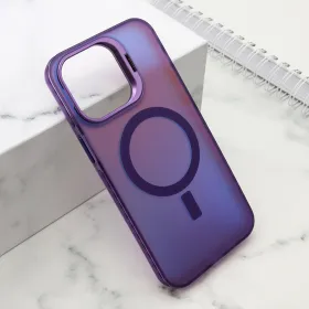 Futrola - maska SHINE MagSafe za iPhone 15 Pro Max (6.7) ljubicasta (MS).