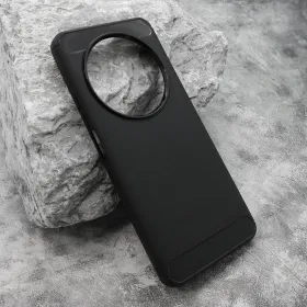 Silikonska futrola - maska BRUSHED za Xiaomi Redmi 14C/Redmi A4 crna (MS).