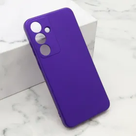 Futrola - maska Soft Silicone za Samsung S936 Galaxy S25 Plus 5G ljubicasta (MS).