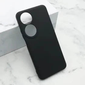 Futrola - maska Soft Silicone za Huawei Honor X7b crna (MS).