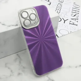 Futrola - maska SPARKLING SHINE za iPhone 14 Pro Max (6.7) ljubicasta (MS).