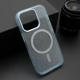 Futrola - maska SPARKLING MagSafe za iPhone 16 (6.1) plava (MS).