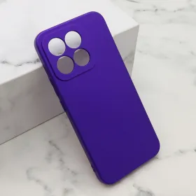 Futrola - maska Soft Silicone za Huawei Honor X8c ljubicasta (MS).