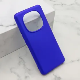 Futrola - maska Soft Silicone za Xiaomi Redmi Note 14 Pro 4G plava (MS).