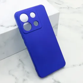 Futrola - maska Soft Silicone za Xiaomi Redmi Note 13 Pro 5G plava (MS).