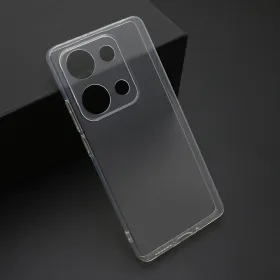 Futrola - maska ultra tanki PROTECT silikon za Xiaomi Redmi Note 14S 4G providna (bela) (MS).