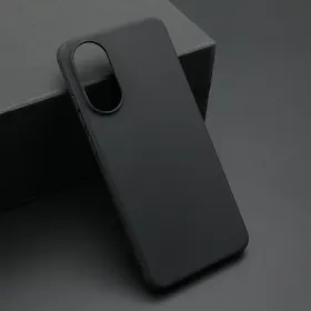 Futrola - maska ultra tanki KOLOR za OPPO A78 crna (MS).