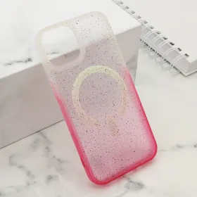 Futrola - maska Starlight MagSafe za iPhone 15 (6.1) roze (MS).
