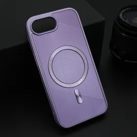 Futrola - maska ZEN SHIELD MagSafe za iPhone 16e (6.1) ljubicasta (MS).