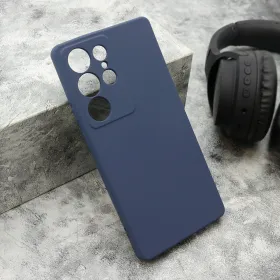 Futrola - maska VELVET TOUCH za Samsung S938 Galaxy S25 Ultra 5G tamno plava (MS).