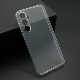 Futrola - maska ultra tanki PROTECT silikon za Samsung A556 Galaxy A55 5G providna (bela) (MS).