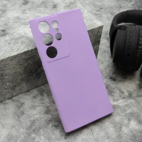 Futrola - maska VELVET TOUCH za Samsung S928 Galaxy S24 Ultra 5G ljubicasta (MS).