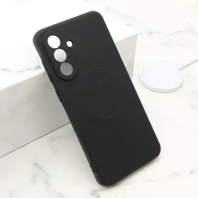 Futrola - maska VELVET TOUCH MagSafe za Samsung A366 Galaxy A36 5G crna (MS).