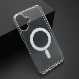 Futrola - maska STANDARD MagSafe za iPhone 16 Plus (6.7) providna (MS).