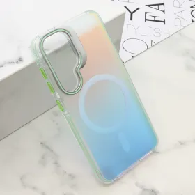 Futrola - maska SUNSET MagSafe za Samsung S921 Galaxy S24 5G zelena (MS).