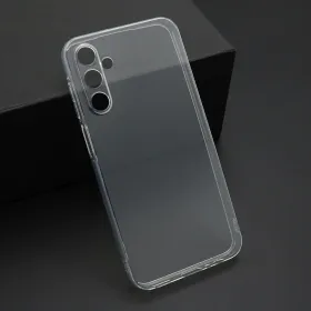 Futrola - maska ultra tanki PROTECT silikon za Samsung A156 Galaxy A15 5G providna (bela) (MS).