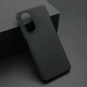 Futrola - maska ultra tanki KOLOR za OPPO A58 crna (MS).