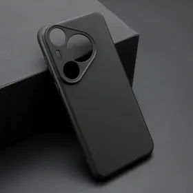 Futrola - maska ultra tanki KOLOR za Huawei Pura 70 Pro/70 Pro Plus crna (MS).