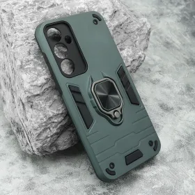 Futrola - maska Square ring za Samsung A356 Galaxy A35 5G 5G zelena (MS).