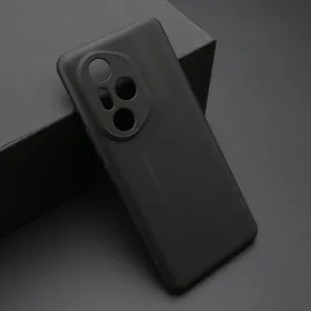Futrola - maska ultra tanki KOLOR za Huawei Honor 300 Pro crna (MS).