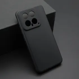 Futrola - maska ultra tanki KOLOR za Xiaomi 14 crna (MS).