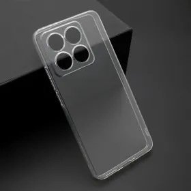 Futrola - maska ultra tanki PROTECT silikon za Xiaomi 14T providna (bela) (MS).