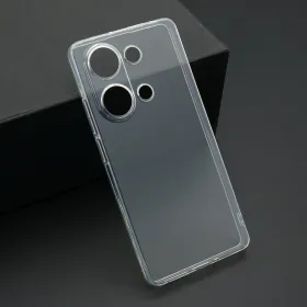 Futrola - maska ultra tanki PROTECT silikon za Xiaomi Redmi Note 13 Pro 4G providna (bela) (MS).