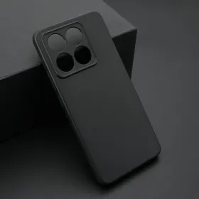 Futrola - maska ultra tanki KOLOR za Xiaomi 14T crna (MS).