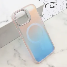 Futrola - maska SUNSET MagSafe za iPhone 15 (6.1) roze (MS).