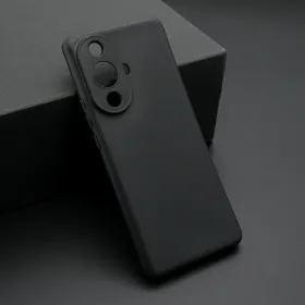 Futrola - maska ultra tanki KOLOR za Huawei Nova 11 pro crna (MS).