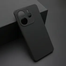Futrola - maska ultra tanki KOLOR za Xiaomi Redmi Note 14 4G crna (MS).