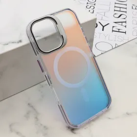 Futrola - maska SUNSET MagSafe za iPhone 16 (6.1) ljubicasta (MS).