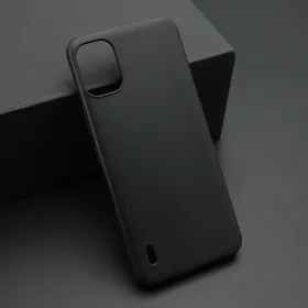 Futrola - maska ultra tanki KOLOR za Nokia C12 crna (MS).