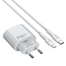 Kucni punjac Moxom MX-HC151 20W Type-C na Lightning beli (MS).