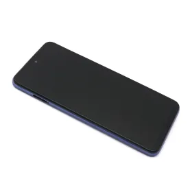 LCD ekran / displej za Xiaomi Redmi Note 9s + touchscreen + frame APLONG Original Material black (MS).