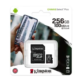Memorijska kartica Kingston Select Plus Micro SD 256GB SDCS2/256GB Class 10 sa adapterom (MS).