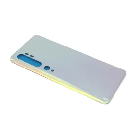 Poklopac baterije za Xiaomi Mi Note 10 white (NO LOGO) (MS).