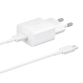 Samsung Kucni punjac PD 15W + Type C kabl beli EP-T1510-XWE Full Original (MS).