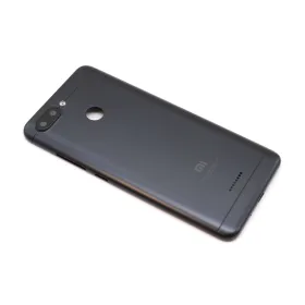 Poklopac baterije za Xiaomi Redmi 6 black (NO LOGO) (MS).