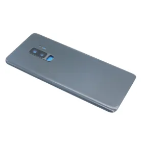 Poklopac baterije za Samsung G965 Galaxy S9 Plus + staklo kamere Titanium grey (NO LOGO) (MS).