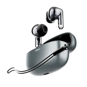 Bluetooth slusalice Moxom MX-TW78 AI prevodilac srebrne (MS).